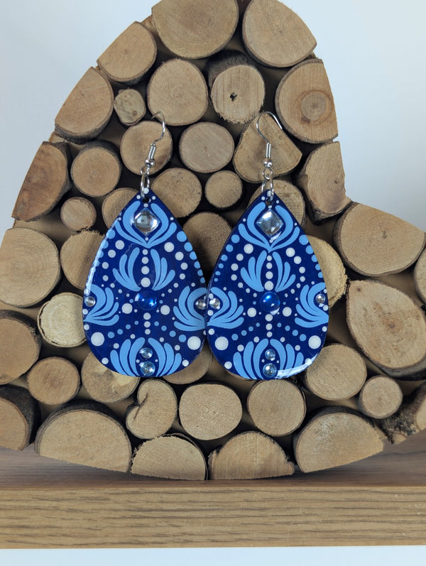 Orecchini mandala cielo