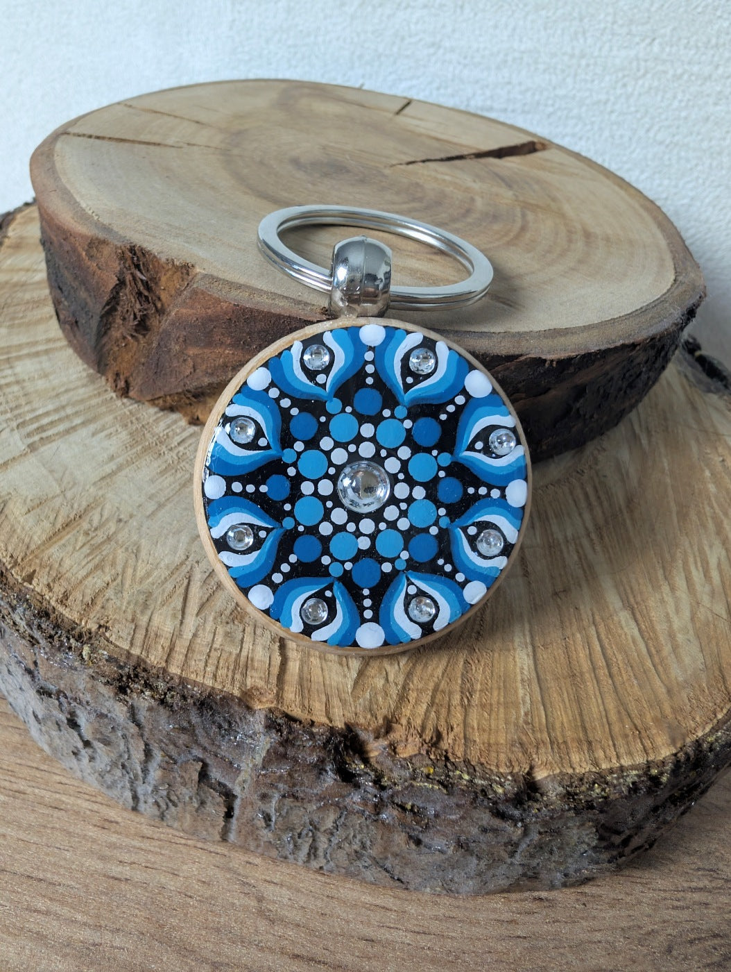 Portachiavi mandala oceano