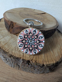 Portachiavi mandala pesca