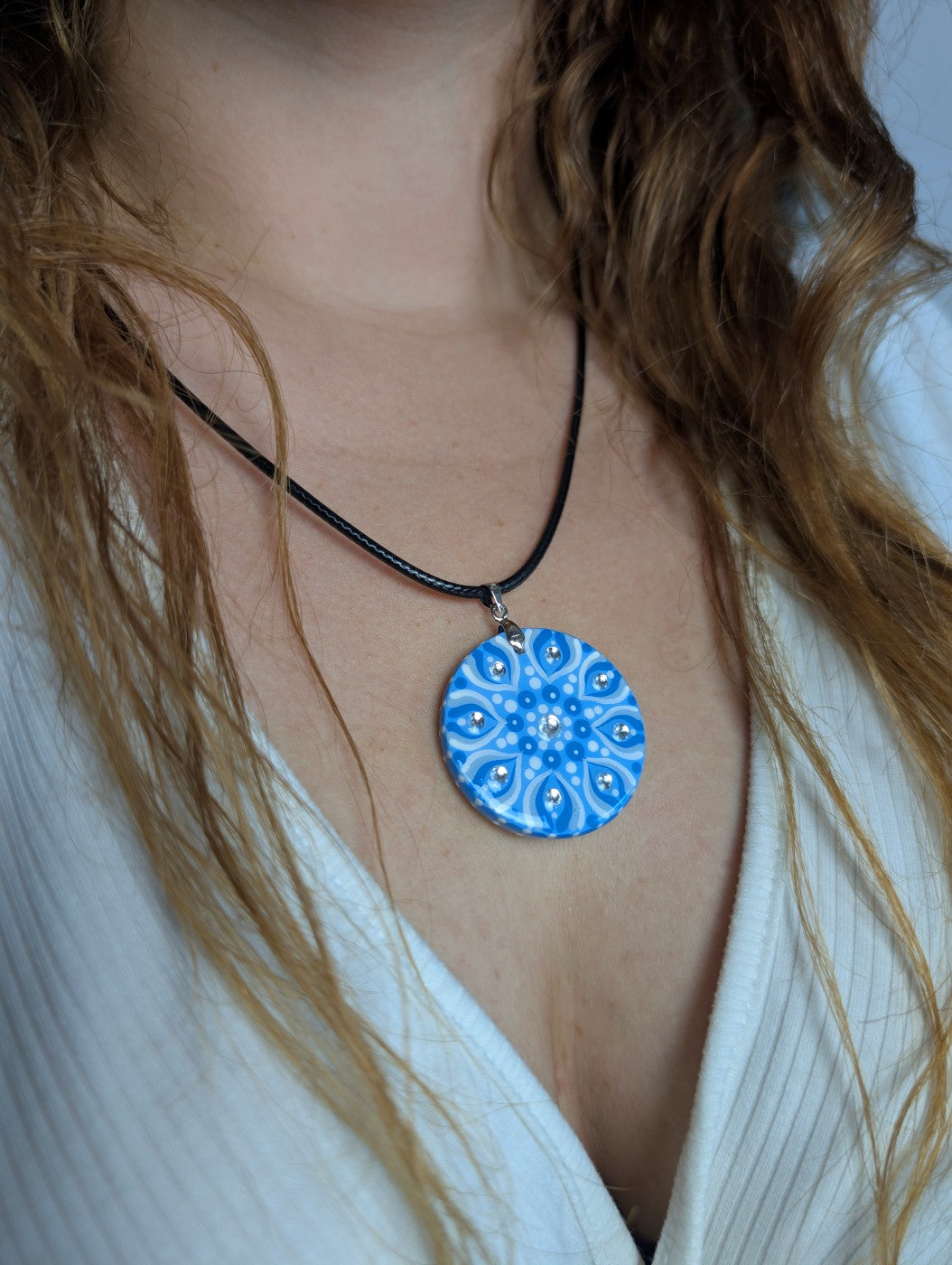 Collana mandala cielo