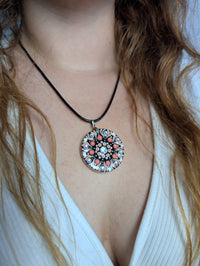 Collana mandala pesca