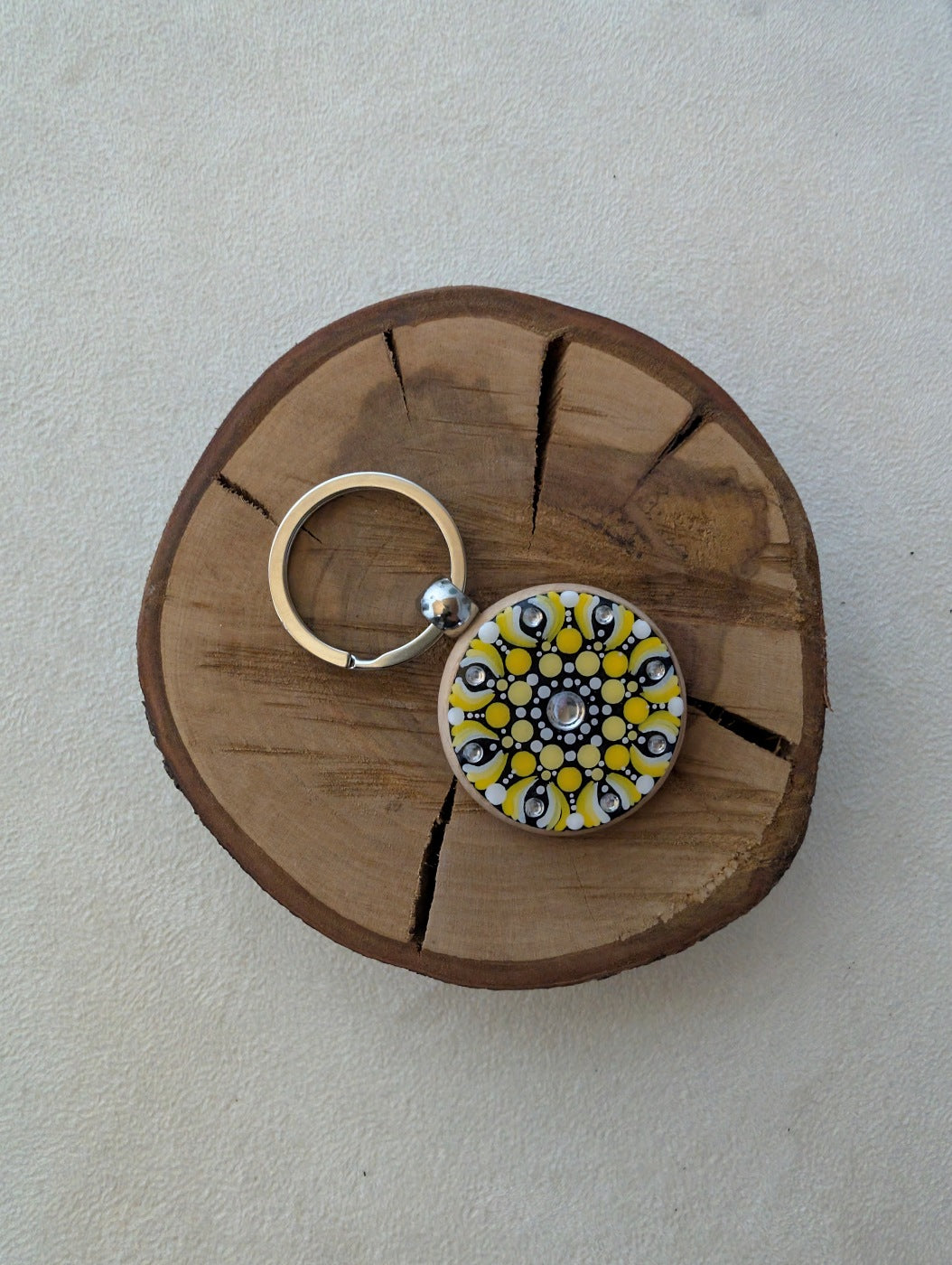 Portachiavi mandala light