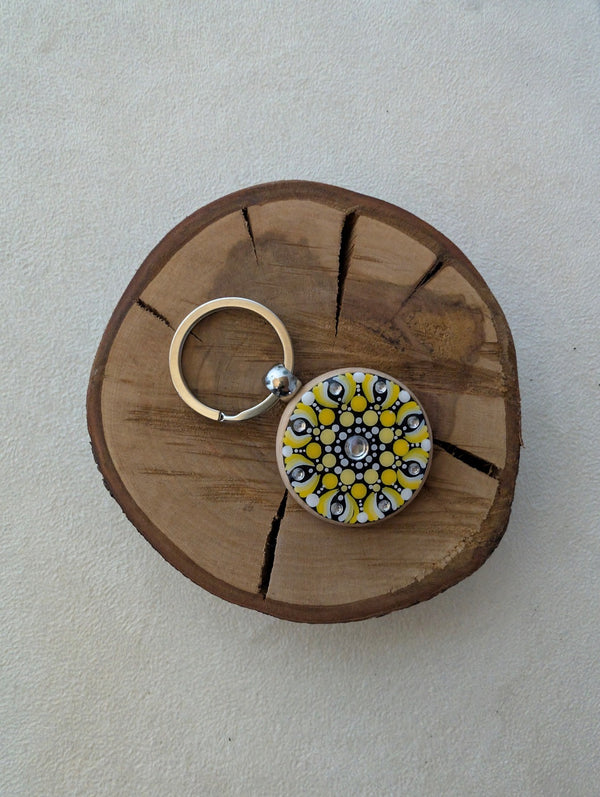 Portachiavi mandala light